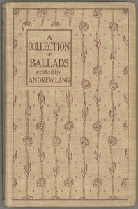 Cover of A Collection of Ballads — Story, Setting & Ideas