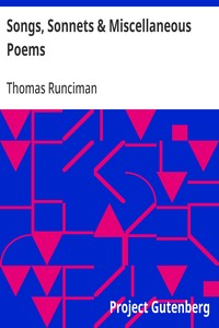 Cover of Songs, Sonnets & Miscellaneous Poems — Reading Notes