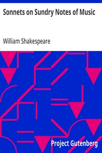 Cover of Sonnets on Sundry Notes of Music — Inside the Classic