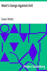 Cover of Watt's Songs Against Evil — A Cl...