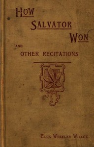 Cover of How Salvator Won, and Other Recitations — Themes and Context