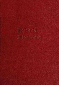 Cover of Petunia blossoms: Ballads and po...