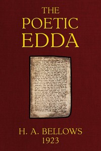 Cover of The poetic Edda — Story, Setting...