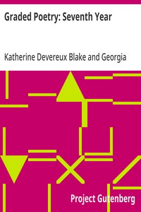 Cover of Graded Poetry: Seventh Year — Key Ideas to Explore