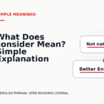 What Does consider Mean? Simple Explanation and Examples