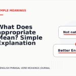 What Does appropriate Mean? Simple Explanation and Examples