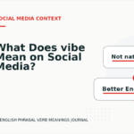 What Does vibe Mean on Social Media?