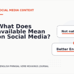 What Does available Mean on Social Media?