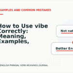 How to Use vibe Correctly: Meaning, Examples, and Mistakes