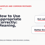 How to Use appropriate Correctly: Meaning, Examples, and Mistakes